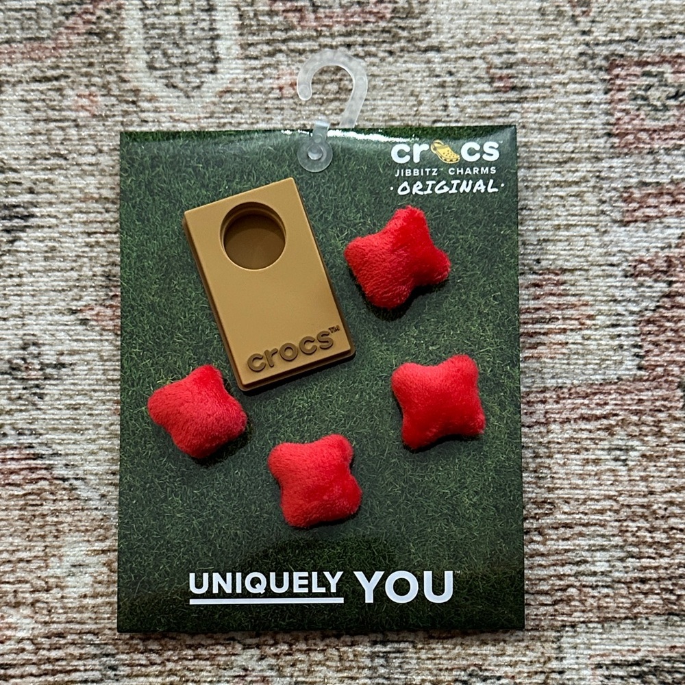 Unisex NWTs Crocs Corn Hole Jibitz Christmas Stocking Stuffer